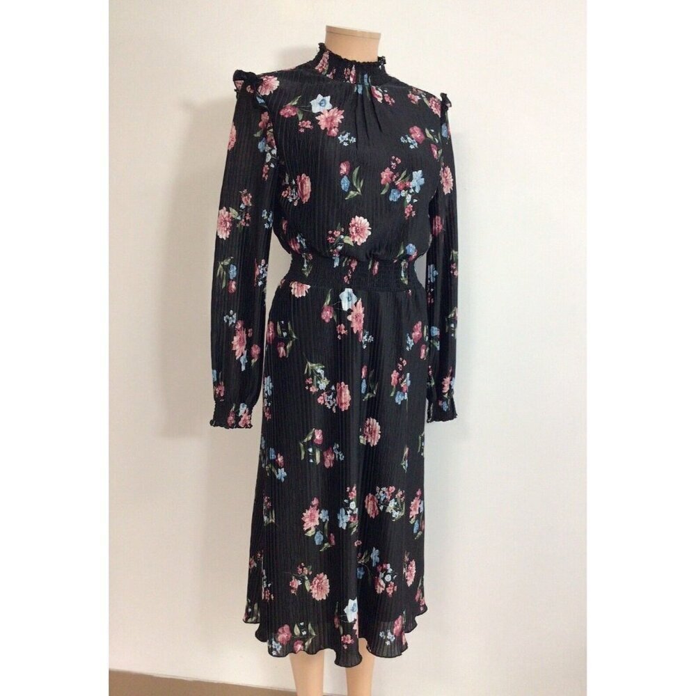 Floral Maxi Dress Cottage Core Womens XS